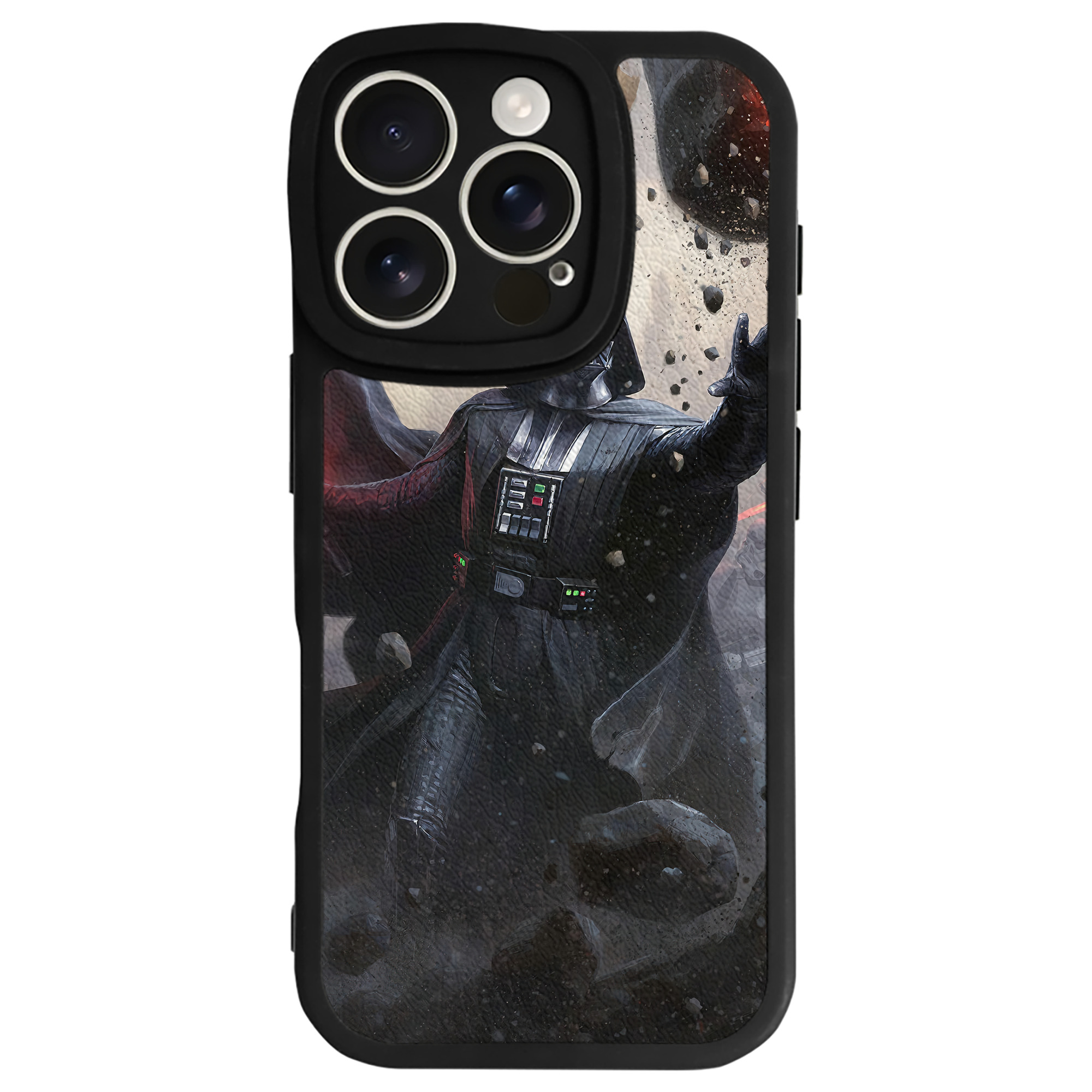 （画像用） スター・ウォーズ Star Wars 【iPhone 16シリーズ対応】シリコンスマホケース（レザー調） 材質：シリコン